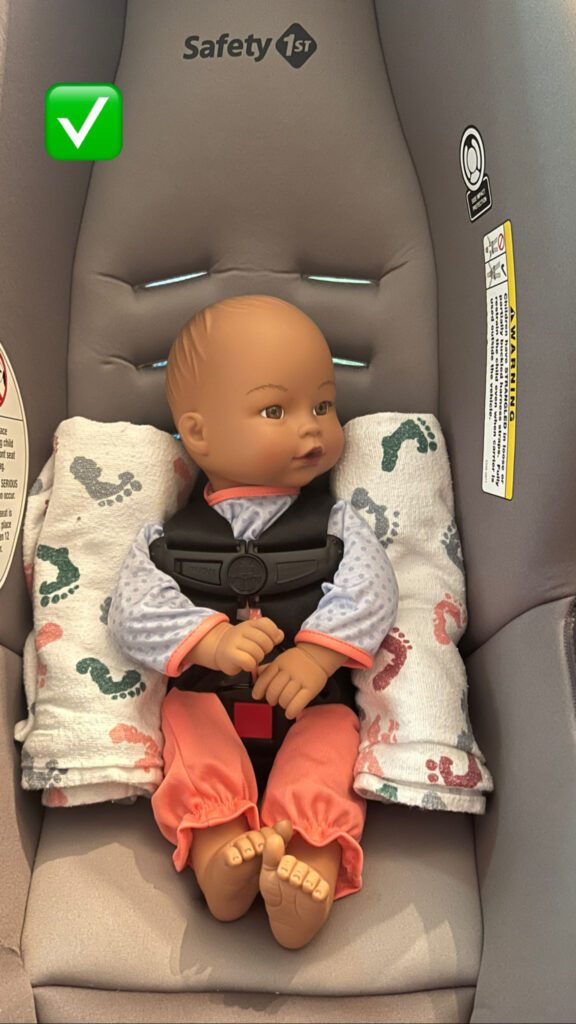 baby correct car seat safety