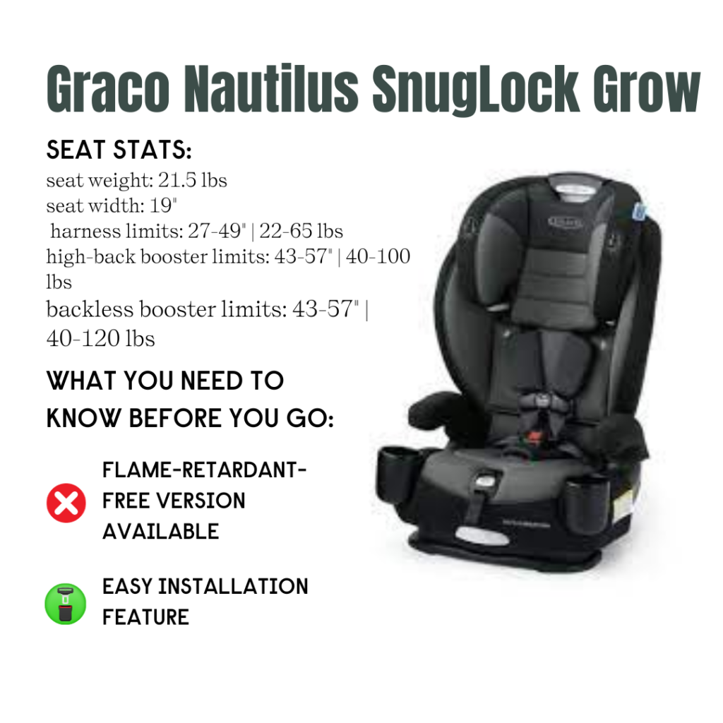 Graco Nautilus SnugLock Grow