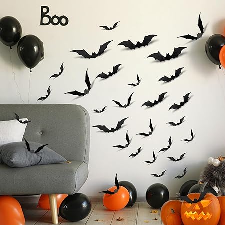 Bat Wall Stickers | Halloween Theme Party Ideas