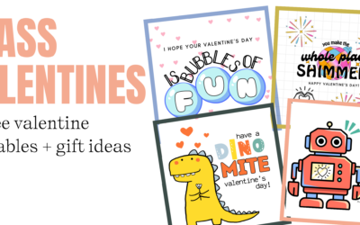 FREE Printable Class Valentines